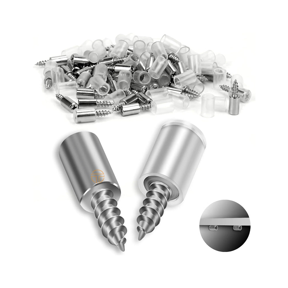 SHELF SUPPORT NAIL WITH CLEAR COVER