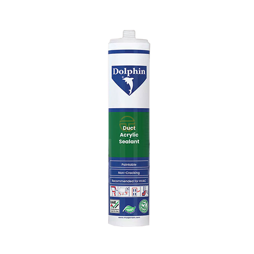 ACRYLIC SILICONE (GAP FILLER) WHITE - DOLPHIN