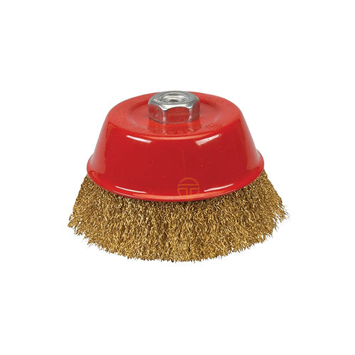 CUP BRUSH 75MM (3") BRASS