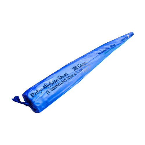 POLYTHENE SHEET 4MTR X 25MTR - CLEAR