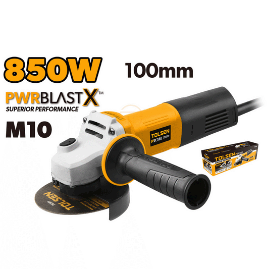 ANGLE GRINDER 100MM / 850W - TOLSEN 79519