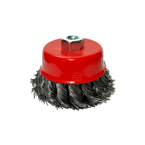 CUP BRUSH 75MM (3") TWISTED